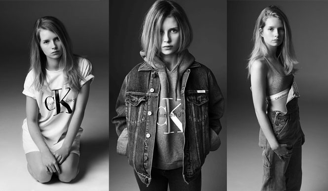 Calvin Klein Jeans｜ケイト・モスの妹を起用したカプセルコレクション