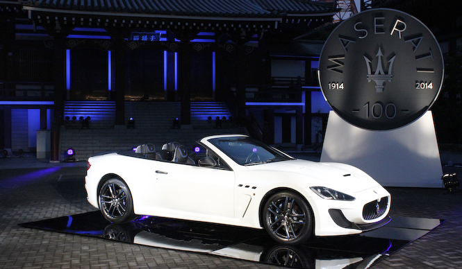 マセラティ 100周年を記念したスペシャルな夜｜Maserati ギャラリー