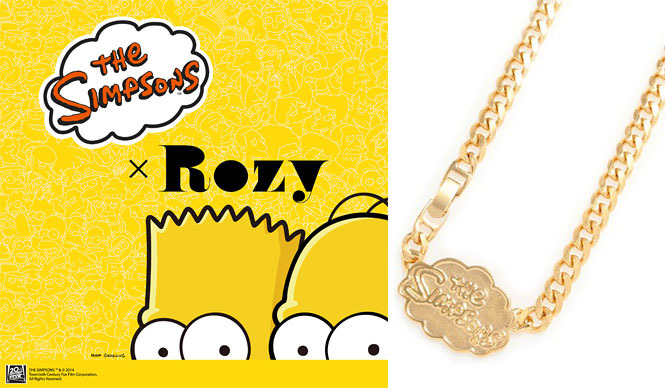 LUIRE corporation｜「Rozy×The Simpsons」コラボアクセサリー発売
