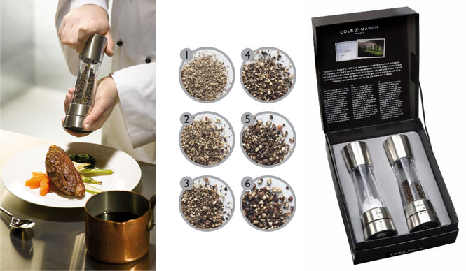 COLE & MASON｜「コール アンド メイソン」のソルト＆ペッパーミルセット