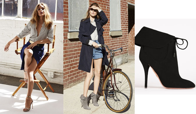 AQUAZZURA｜アクアズーラオリヴィア・パレルモがアクアズーラとコラボレーション