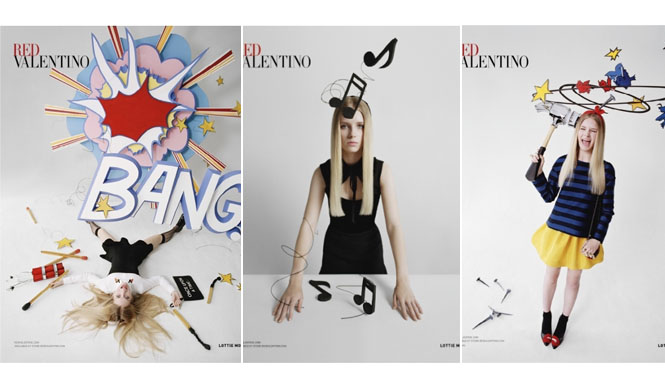 RED VALENTINO｜おとぎ話のような最新広告にロッティ・モス登場 ギャラリー