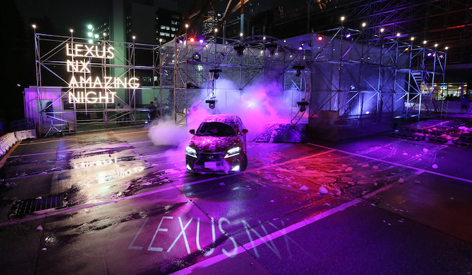 LEXUS NX AMAZING NIGHTが開催｜Lexus ギャラリー