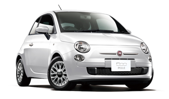 フィアット500に特別なレザーシートの限定車｜Fiat ギャラリー