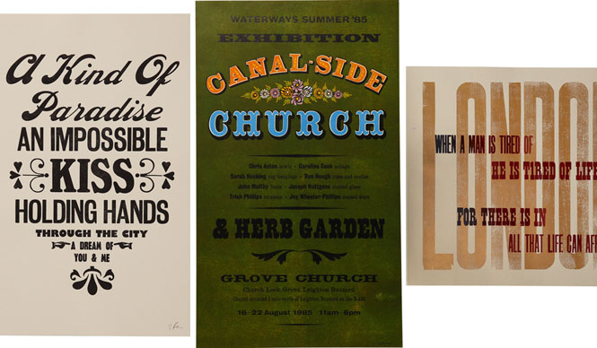 ART｜ロンドン発、レタープレスアーティスト6組による合同展 ギャラリー