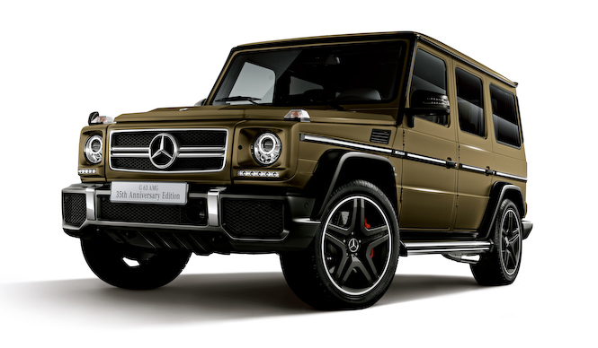 Gクラス誕生35周年を祝う2台の特別仕様車｜Mercedes-Benz ギャラリー
