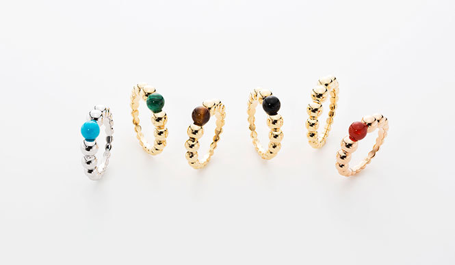 Van Cleef & Arpels｜ペルレ　コレクション初のカラーストーンを用いた「ペルレ クルール」登場 ギャラリー