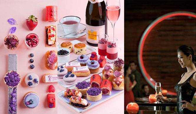 マンダリン オリエンタル香港でアフタヌーンティ　売り上げの一部は乳がん啓発チャリティに｜Mandarin Oriental Hotel