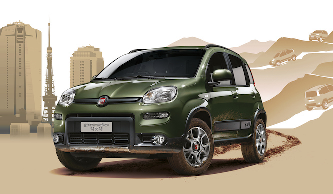 四輪駆動のフィアット「パンダ」を台数限定で導入｜Fiat ギャラリー
