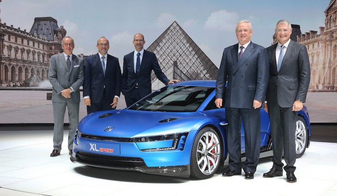超低燃費車にドゥカティのエンジンを搭載したXLスポーツ|Volkswagen ギャラリー
