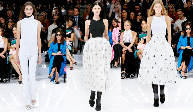 萩原輝美｜18世紀を未来に繋げるモダン服ディオール、深海の青い世界を遊ぶヴァレンティノ ギャラリー