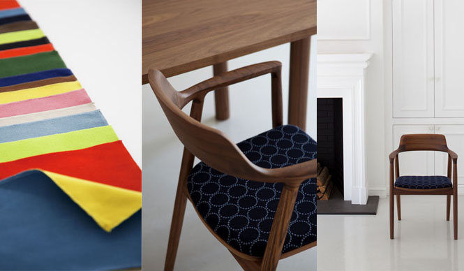 Maruni Wood Industry｜「MARUNI COLLECTION × mina perhonen」展示