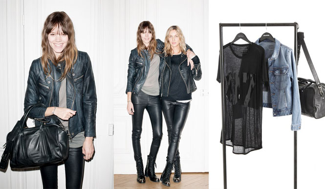 ZADIG&VOLTAIRE｜モデルのフレジャ・ベハとコラボレーション