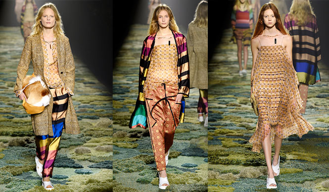 萩原輝美｜優しく涼やか、草原に揺れる春のドレス ギャラリー