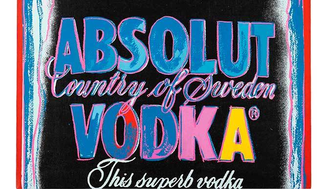 EAT｜アンディ・ウォーホルが描いたアブソルートがデザインボトルになって登場