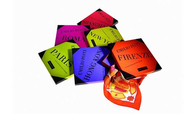 EMILIO PUCCI｜6つの世界都市をモチーフとしたスカーフコレクション ギャラリー