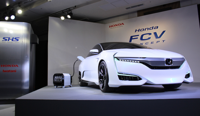 ホンダが2015年度に発売する燃料電池車のコンセプトを披露｜Honda ギャラリー