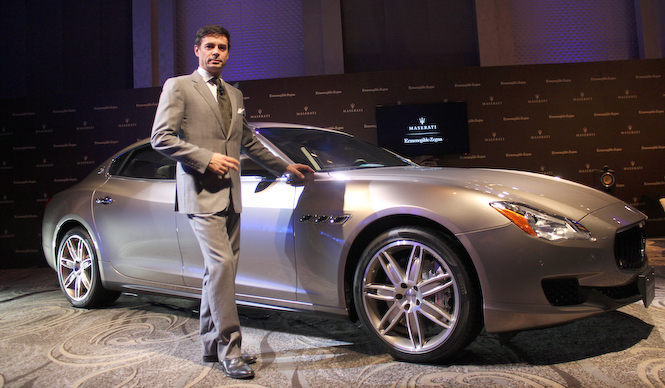 エルメネジルド ゼニアとコラボした、特別なクアトロポルテ｜Maserati ギャラリー