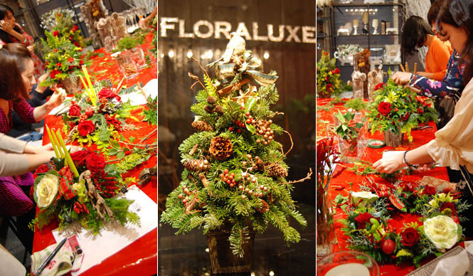 米・植民地時代に思いを馳せるクリスマスデザイン｜FLORALUXE ギャラリー