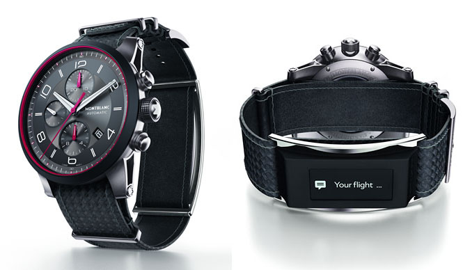 モンブラン｜MONTBLANC 新作「タイムウォーカー アーバンスピード e-ストラップ」 ギャラリー