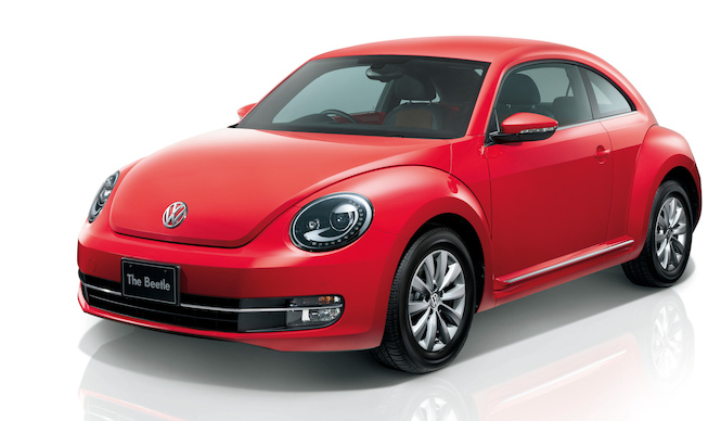春らしいカラーコーディネートのザ・ビートル特別仕様車｜Volkswagen　ギャラリー