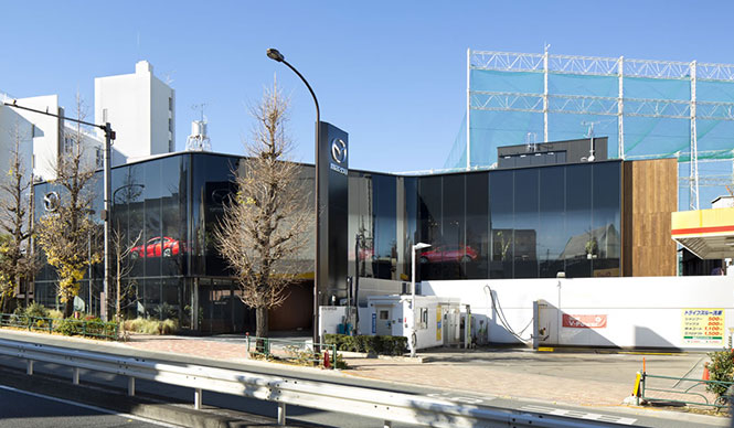 谷尻誠氏が設計、マツダ ブランドの発信拠点へ目黒碑文谷店をリニューアル｜Mazda ギャラリー
