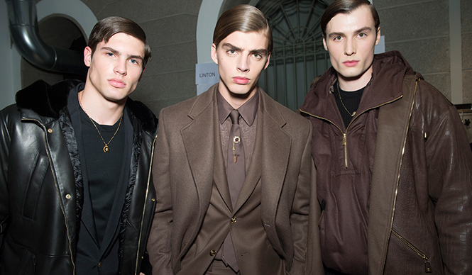  ヴェルサーチ 2015-16年秋冬 メンズコレクション｜VERSACE