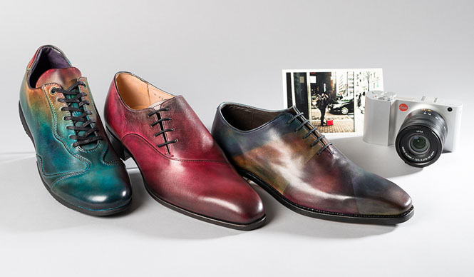 靴×ライカ×写真×手染めのマルチコラボから生まれる「銀座の靴」｜GINZA MITSUKOSHI ギャラリー