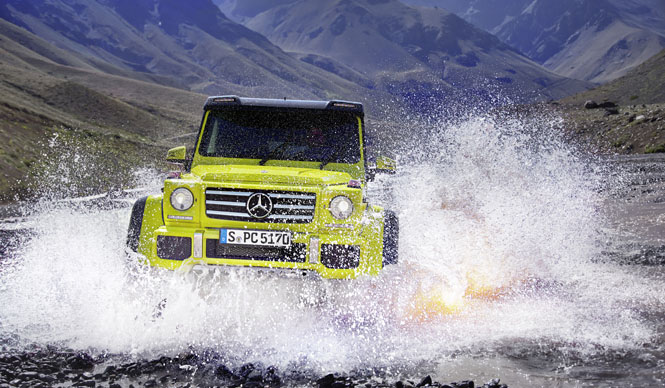  メルセデス・ベンツ、G 500 4x4²をジュネーブで初披露｜Mercedes-Benz ギャラリー