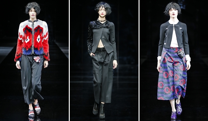 エンポリオ アルマーニ 2015-16年秋冬 ウィメンズコレクション｜EMPORIO ARMANI