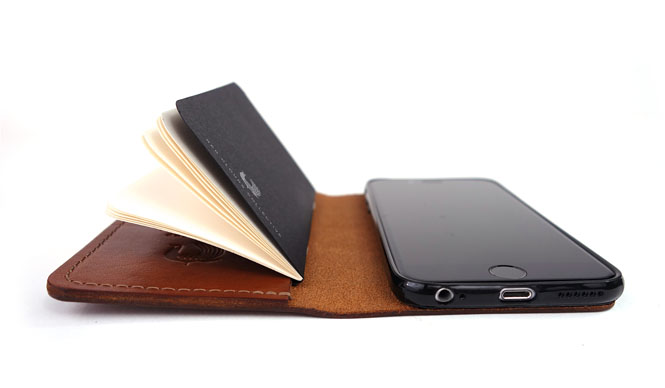 米・ポートランド生まれのブック型レザー製iphoneケース「the GOOD book」｜RED CLOUDS COLLECTIVE ギャラリー