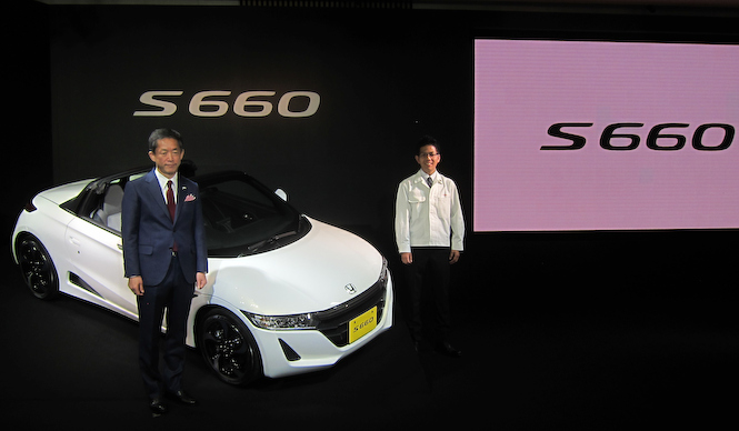 ホンダS660、軽ミッドシップスポーツついに発表｜Honda ギャラリー