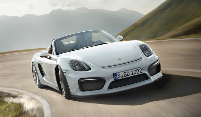 新型ボクスター スパイダーが登場｜Porsche  ギャラリー