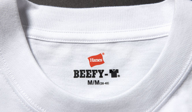ヘビーウェイトTシャツの代名詞、ヘインズ「BEEFY-T®」が40年ぶりのリニューアル｜Hanes ギャラリー