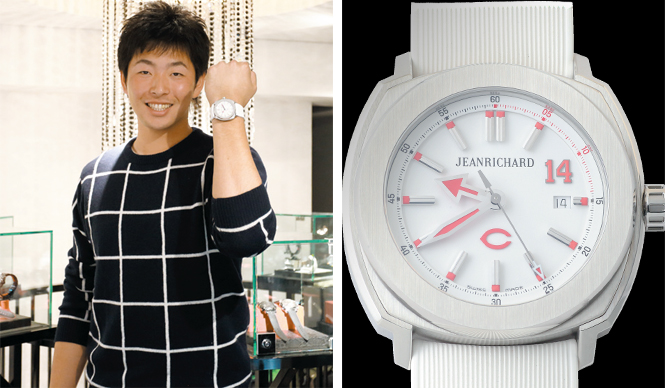 広島カープ・大瀬良投手トリビュートモデルを限定発売｜ JEANRICHARD  ギャラリー