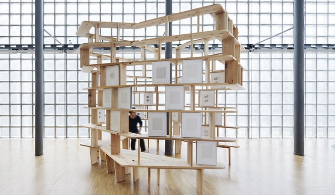 銀座メゾンエルメス フォーラムで『線を聴く』展｜HERMÈS ギャラリー