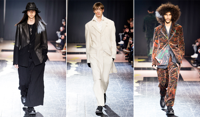 ヨウジヤマモト 2015-16年秋冬 メンズコレクション｜Yohji Yamamoto