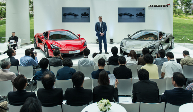 マクラーレン、540Cと570Sのふたつのスポーツシリーズを日本公開｜McLaren ギャラリー