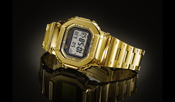 CASIO｜世界で1台の金無垢G-SHOCKがISHIDA表参道で展示 ギャラリー