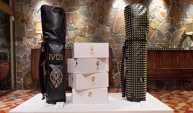 新ブランド「ヴイ トゥエルヴ」第一弾、着せ替え式キャディバッグ発表｜V12 ギャラリー