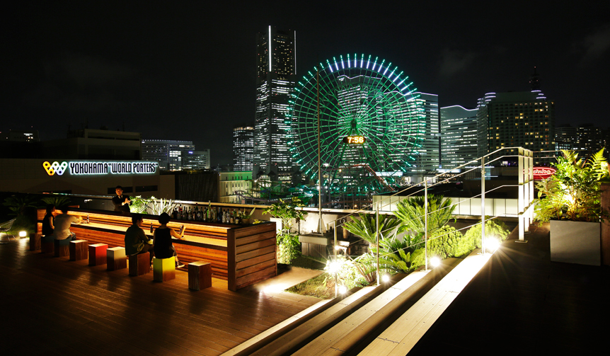 横浜みなとみらいの海と夜景を一望、アジアンバー期間限定オープン｜THE OCEAN'S BAR ギャラリー
