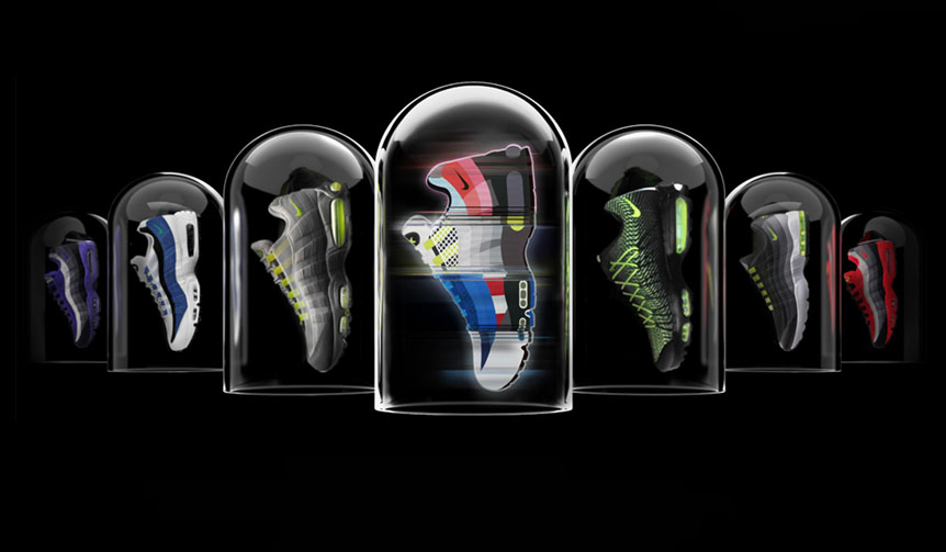 NIKE AIR MAX 95の進化を解明する「STUDIO 95」が原宿に出現｜NIKE SPORTSWEAR ギャラリー