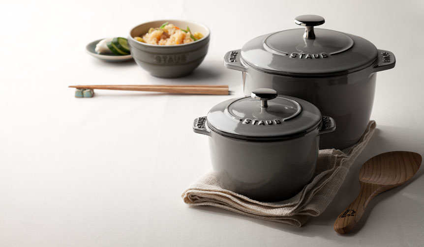 おいしいご飯が少しだけ炊けるココット「ラ・ココット de GOHAN」｜STAUB ギャラリー