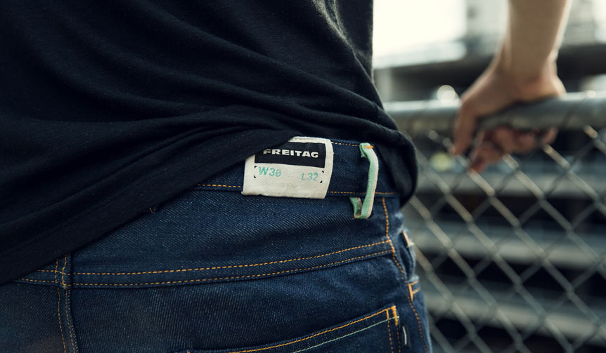 完全堆肥可能なファブリック“F-ABRIC”のデニムパンツが発売｜FREITAG ギャラリー