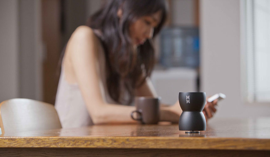 “あらゆるものをスピーカーに”するバイブレーションスピーカー初上陸｜BASS EGG ギャラリー