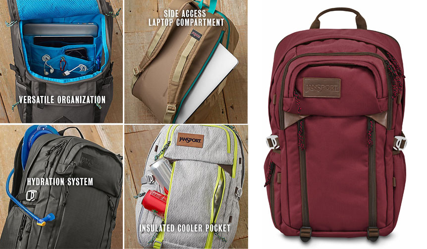 “アウトドア×デジタル”機能が融合したバックパックコレクション発売｜JANSPORT ギャラリー