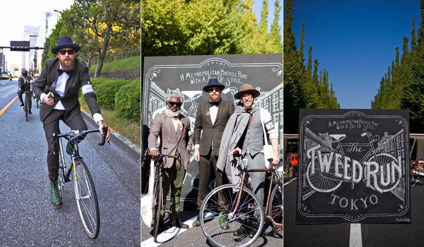 ドレスコードは“ツイード”。今年は10月18日（日）開催｜Tweed Run Tokyo ギャラリー