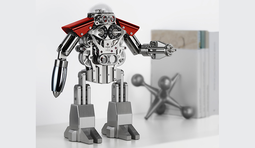 ロボットアニメ好きに捧ぐ贅沢なクロック｜MB&F ギャラリー