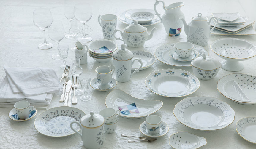 リチャード ジノリ×ミナ ペルホネンの限定コレクション登場｜ISETAN ギャラリー