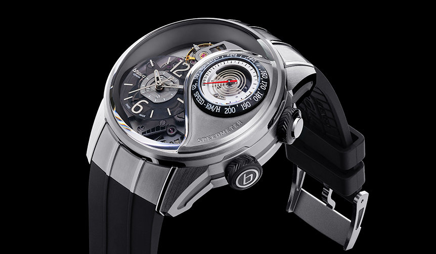 機械式腕時計にスピードメーターを搭載｜BREVA ギャラリー